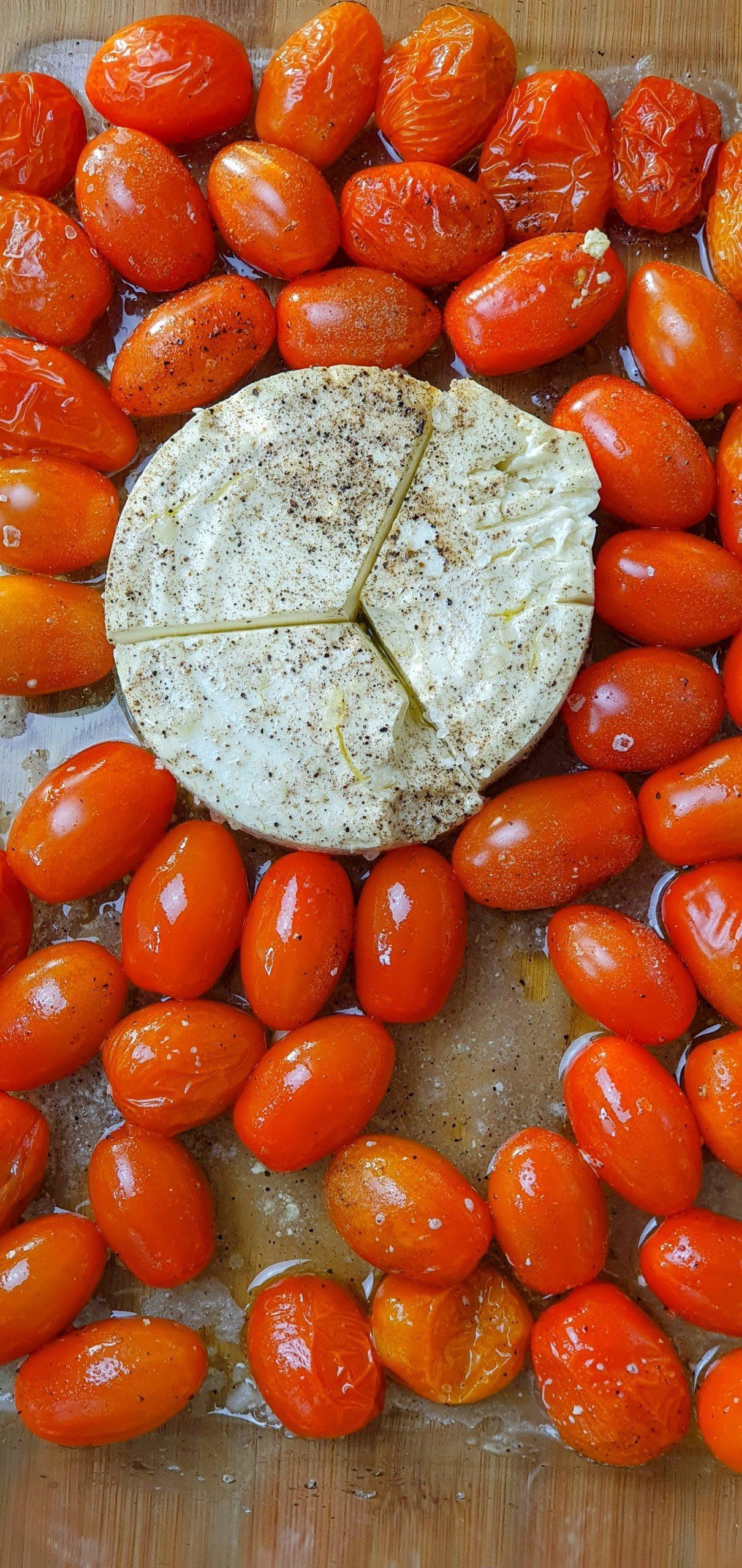 Viral Baked Feta Low-Carb Pasta
