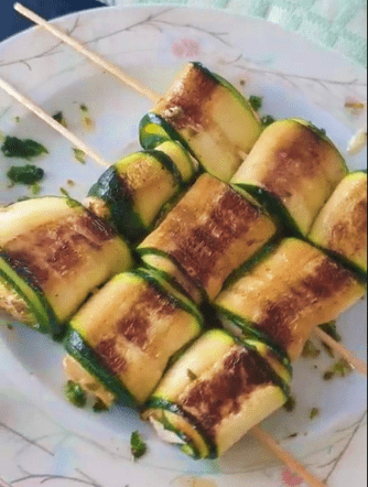 zucchini on a stick