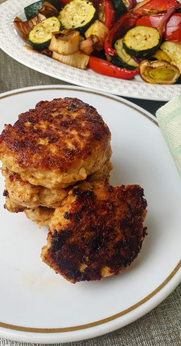 Cheesy Keto Chicken Fritters
