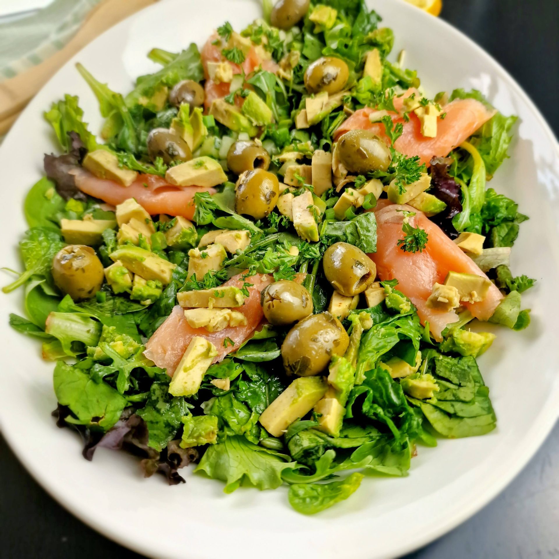 Smoked Salmon Salad