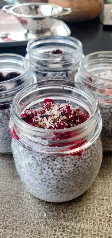 Chia Seeds Pudding for Meal Prep