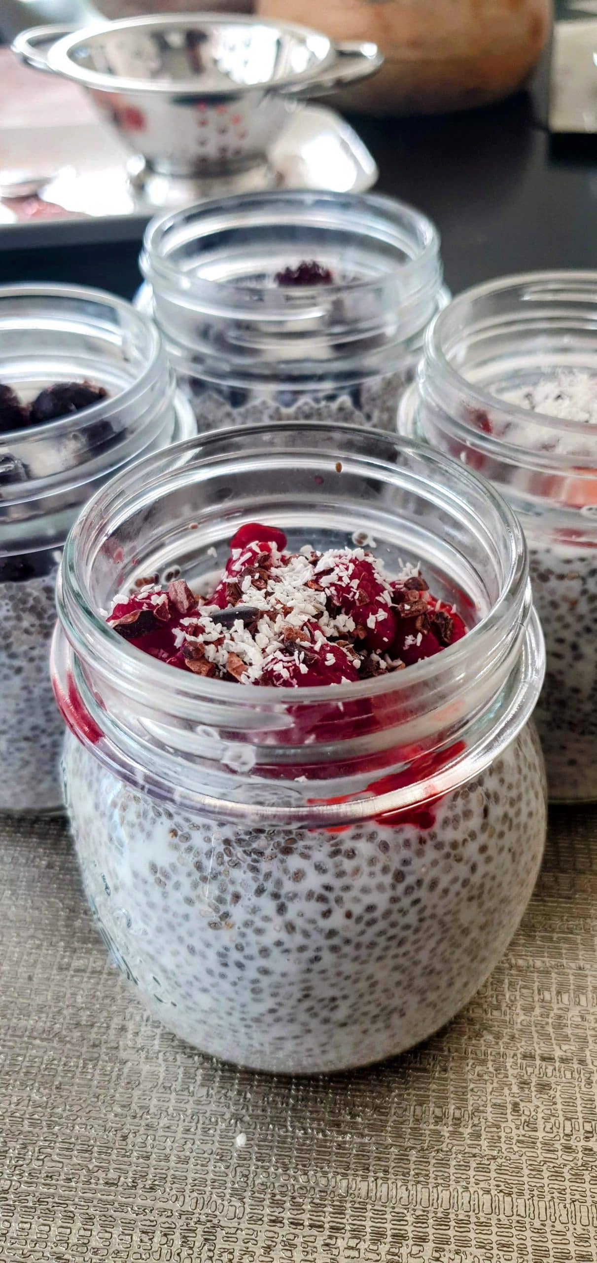 Chia Seeds Pudding for Meal Prep