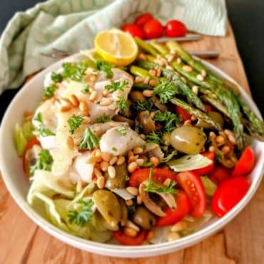 Asparagus Codfish Salad