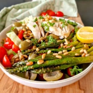 Asparagus Codfish Salad