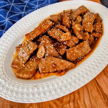 Beef in Garlic Sauce