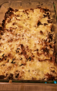 Keto Ground Beef Casserole