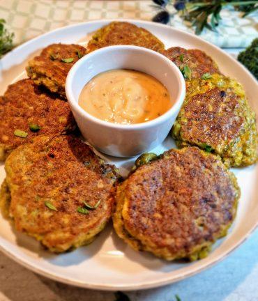 Deliciously Healthy: Broccoli Feta Cheese Fritters Recipe
